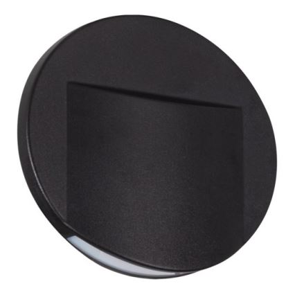 Lampada per scale LED ERINUS LED/0,8W/12V 3000K nera