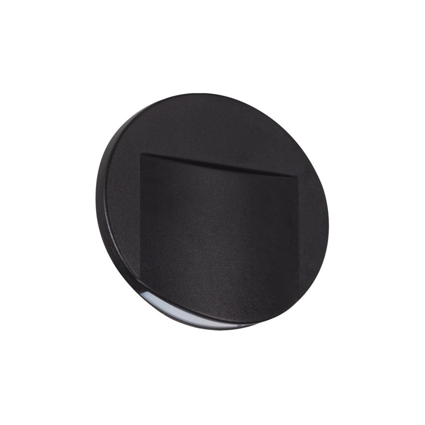 Lampada per scale LED ERINUS LED/0,8W/12V 3000K nera