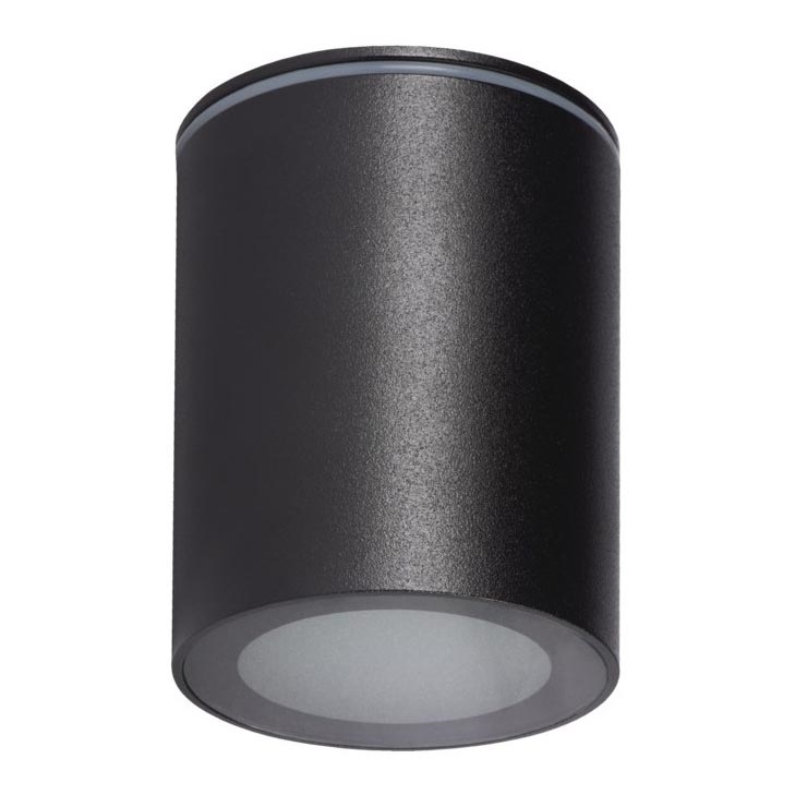 Kanlux 33361 - Luce Spot da esterno AQILO 1xGU10/7W/230V IP65 nero