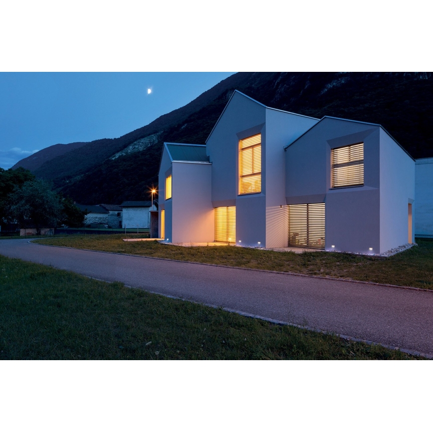 LED Lampada da incasso GLASI LED/3W/230V 4000K IP44 bianco