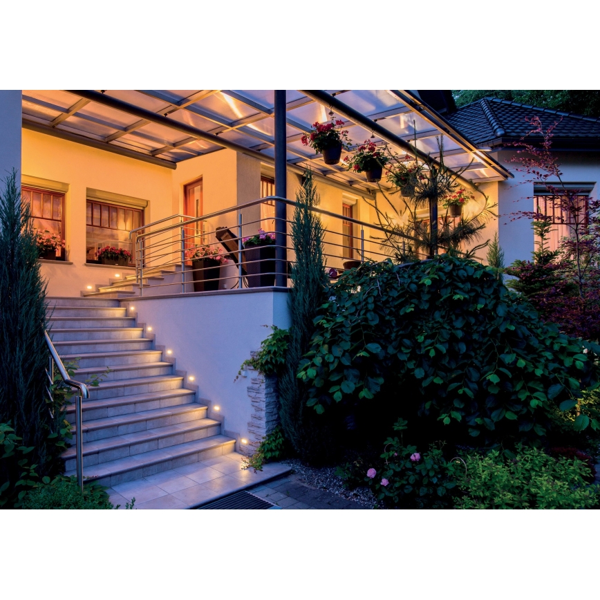 LED Lampada da incasso GLASI LED/3W/230V 4000K IP44 bianco