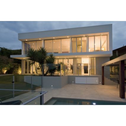 LED Lampada da incasso GLASI LED/3W/230V 4000K IP44 bianco