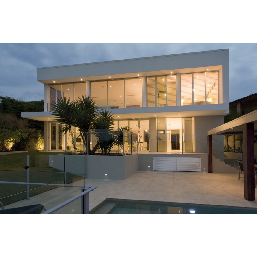 LED Lampada da incasso GLASI LED/3W/230V 4000K IP44 bianco