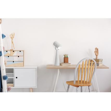 Lampada da tavolo LARATA 1xE27/5W/230V bianca