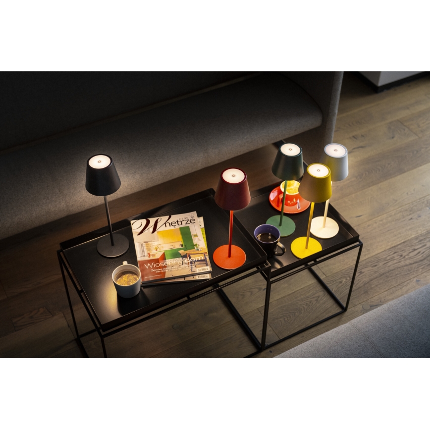 LED Lampada da tavolo ricaricabile dimmerabile INITA LED/1,2W/1800 mAh IP54 bianco