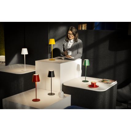 LED Lampada da tavolo ricaricabile dimmerabile INITA LED/1,2W/1800 mAh IP54 bianco