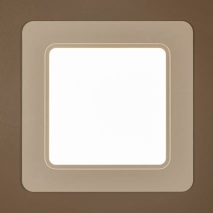Lampada da incasso per bagno TAVO LED/5W/230V 3000/4000/6000K 9,5x9,5 cm IP44 bianca