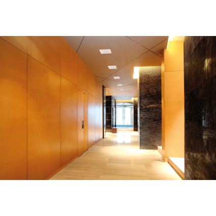 LED lampada da incasso per bagno TAVO LED/12W/230V 3000/4000/6000K 14,5x14,5 cm IP44 bianca
