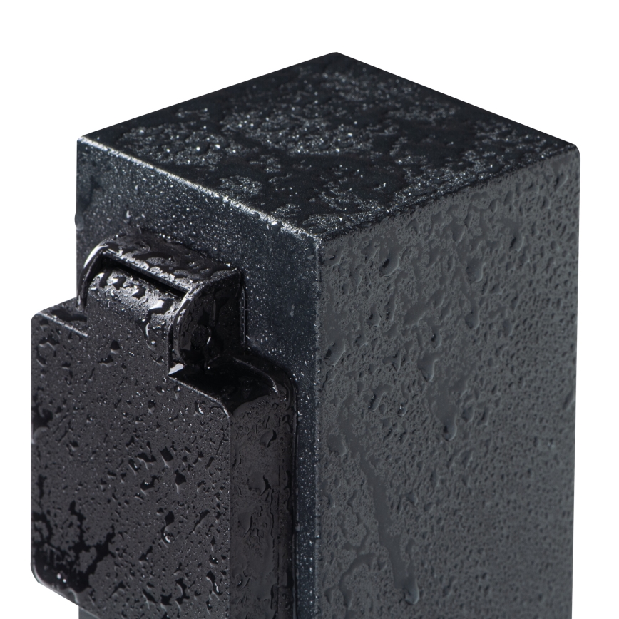 Multipresa verticale da esterno NASTO 2Z Type E 230V IP44 antracite