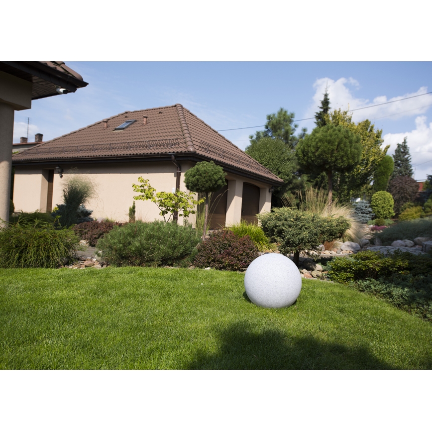 Lampada da esterno STONO 1xE27/25W/230V diam. 49 cm IP65