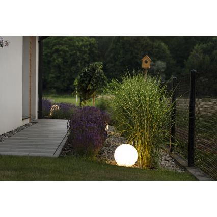 Lampada da esterno STONO 1xE27/25W/230V diametro 78 cm IP65