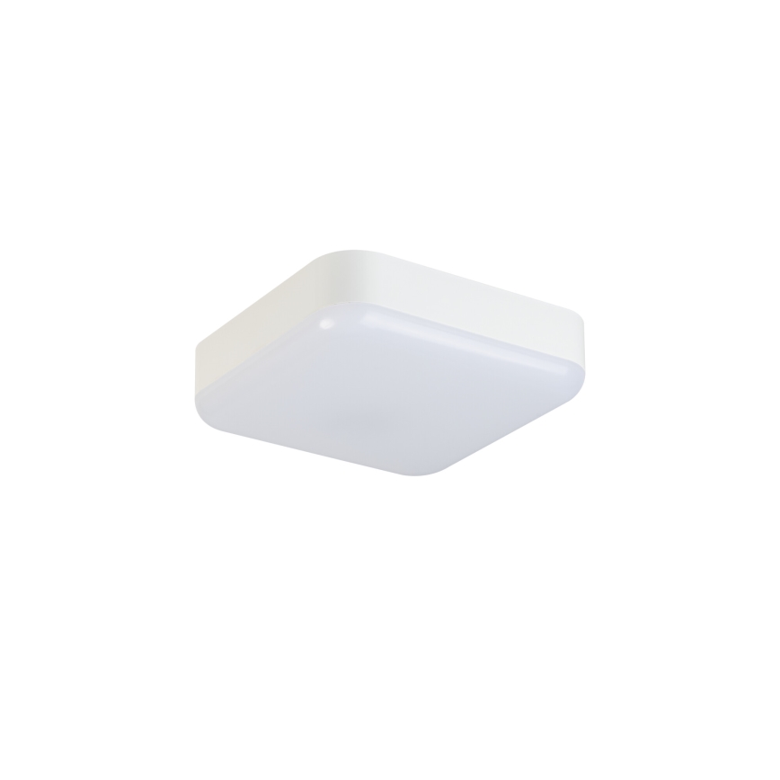 Plafoniera LED tecnica con sensore di movimento IPER LED/10W/230V IK10 IP65 quadrato bianco