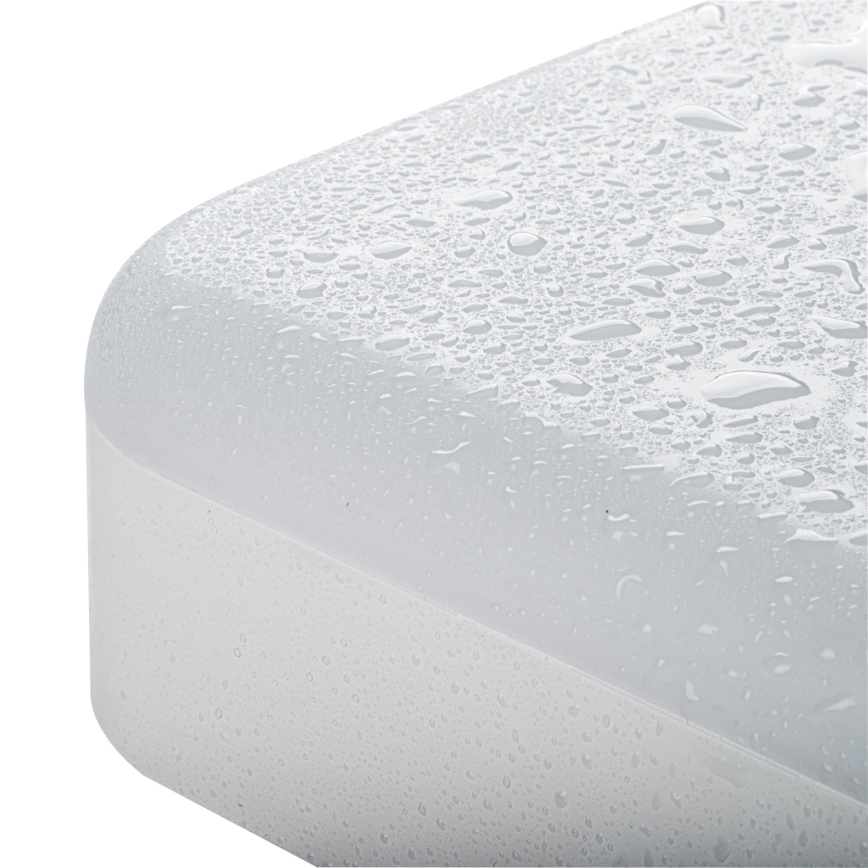 Plafoniera LED tecnica con sensore di movimento IPER LED/35W/230V IK10 IP65 quadrato bianco