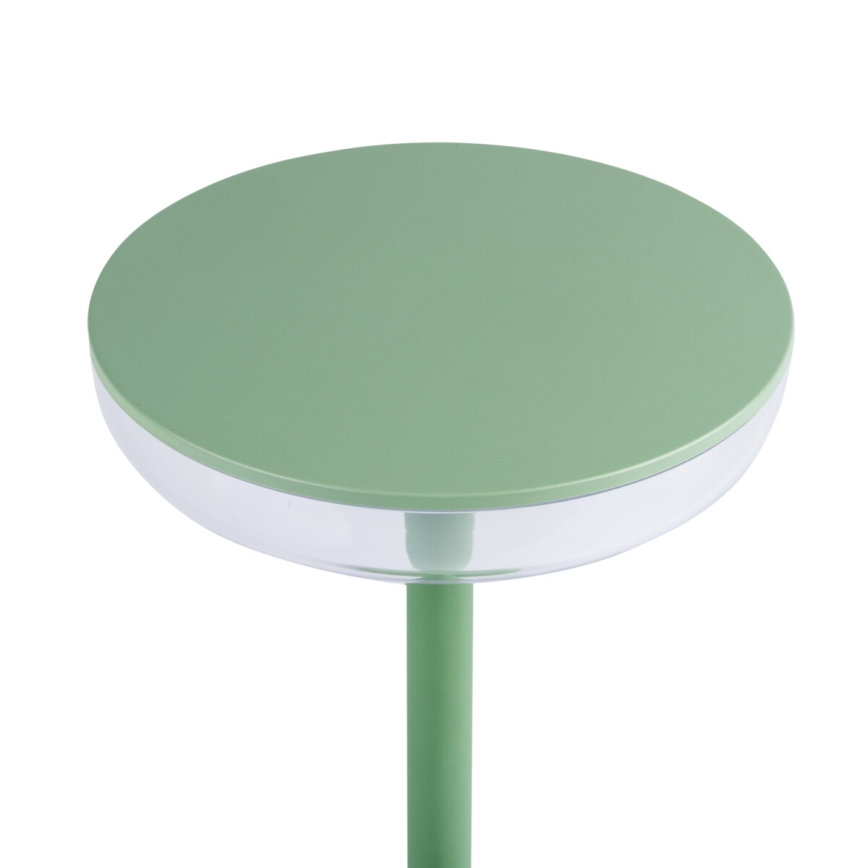 Kanlux 37313- Lampada ricaricabile dimmerabile FLUXY LED/1,7W/1800 mAh IP44 verde