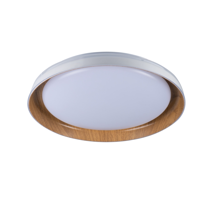 Plafoniera LED NIFU LED/17,8W/230V diametro 43 cm bianco/marrone