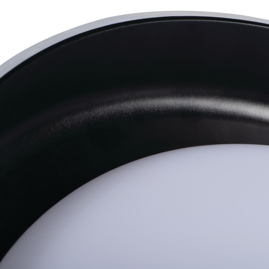 Plafoniera LED NIFU LED/17,8W/230V diametro 43 cm bianco/nero