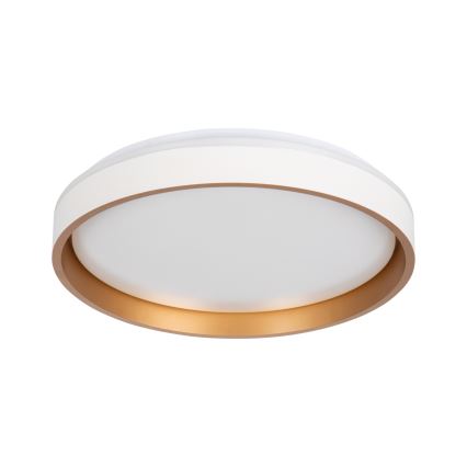 Plafoniera LED SOLN LED/17,5W/230V diametro 38 cm bianco/oro
