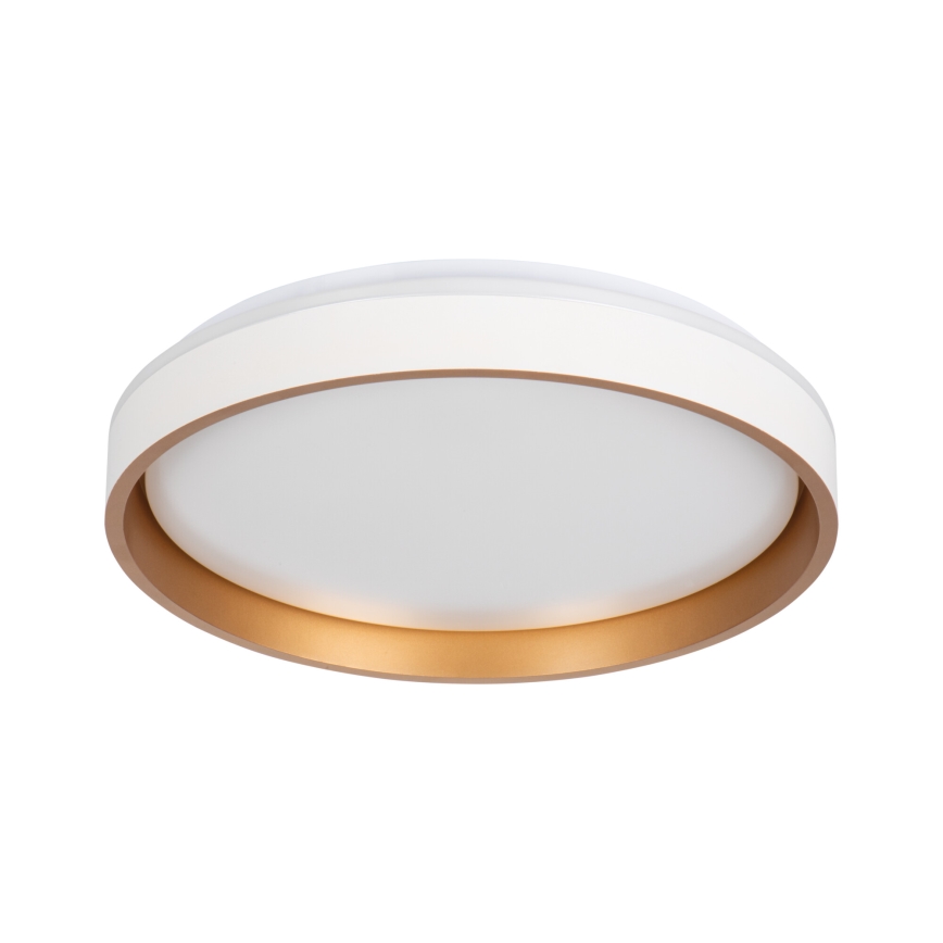 Plafoniera LED SOLN LED/17,5W/230V diametro 38 cm bianco/oro
