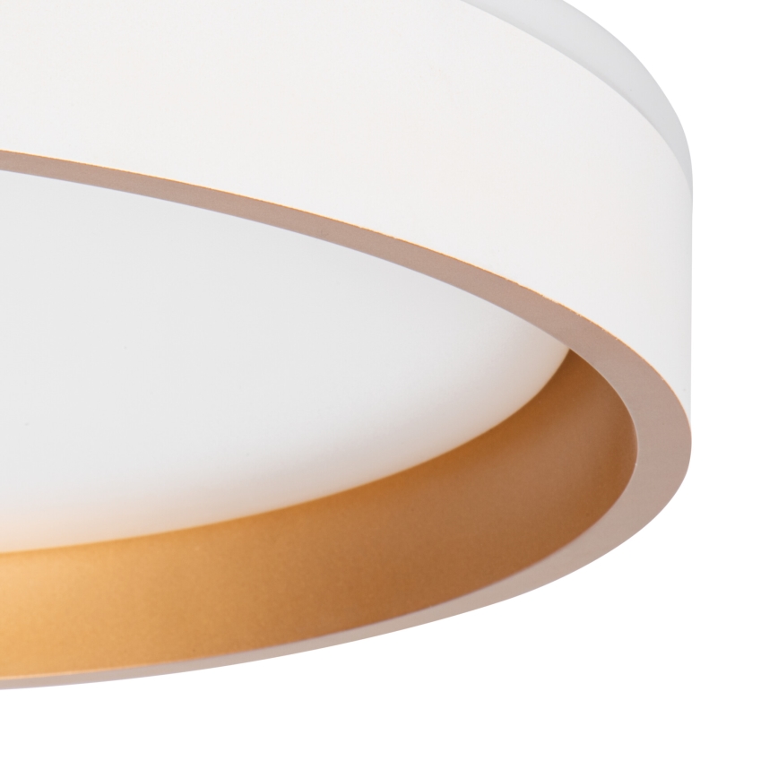 Plafoniera LED SOLN LED/17,5W/230V diametro 38 cm bianco/oro