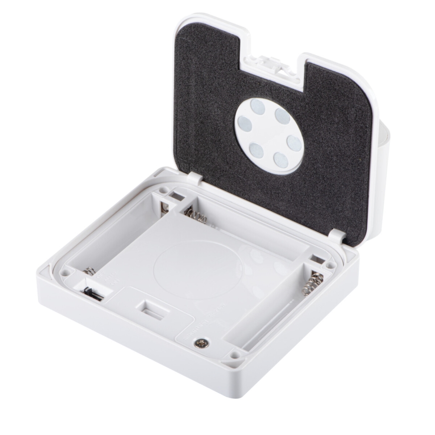Lampada LED da incasso con sensore di movimento e sensore crepuscolare IRS LED/0,3W/3xAAA IP54 bianca