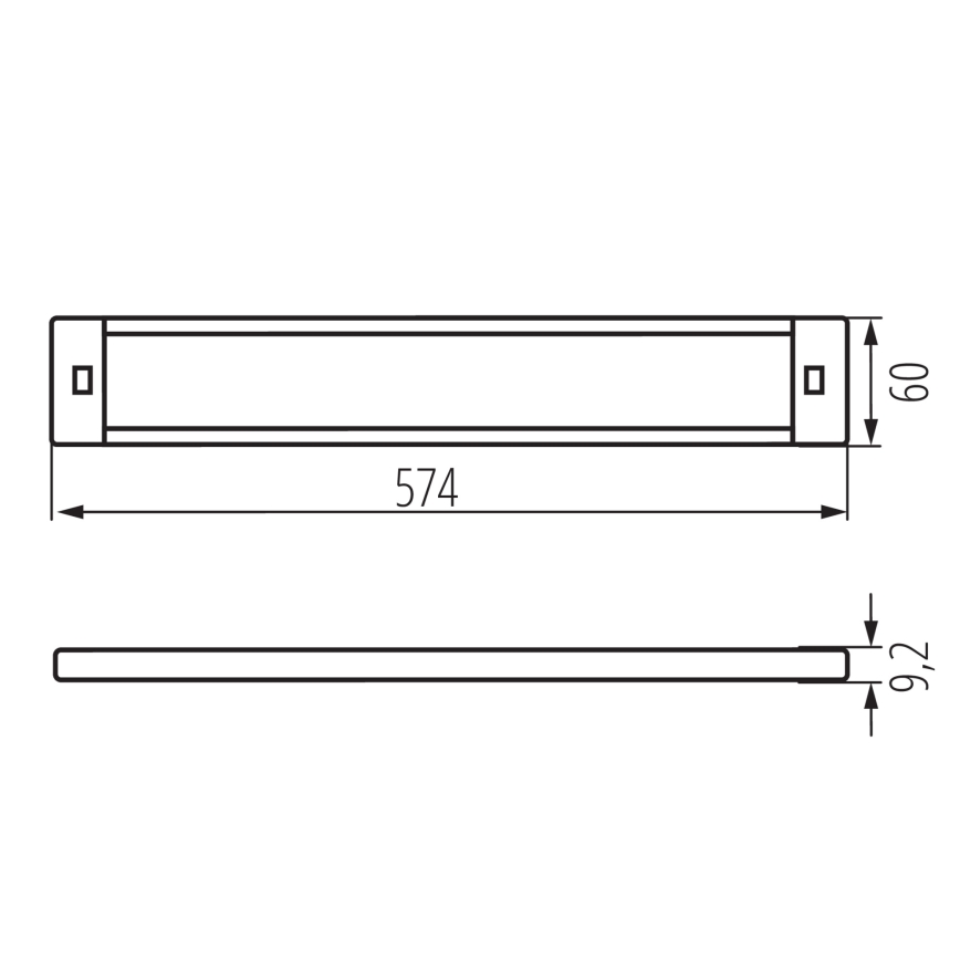 LED Illuminazione dimmerabile per mobili con sensore di movimento DAXA LED/9W/24V 3000/4000/5500K