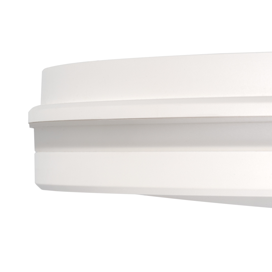 Plafoniera LED da esterno BENO E LED/40W/230V 3000/4000/6500K diametro 40 cm IP65 bianco