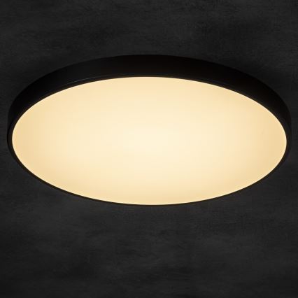 Plafoniera LED dimmerabile PLAFON LED/20W/230V 3000-6500K Wi-Fi nero