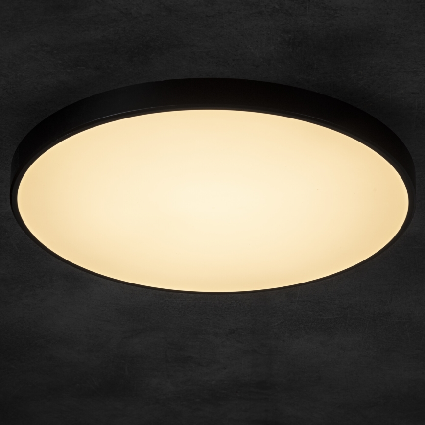 Plafoniera LED dimmerabile PLAFON LED/20W/230V 3000-6500K Wi-Fi nero