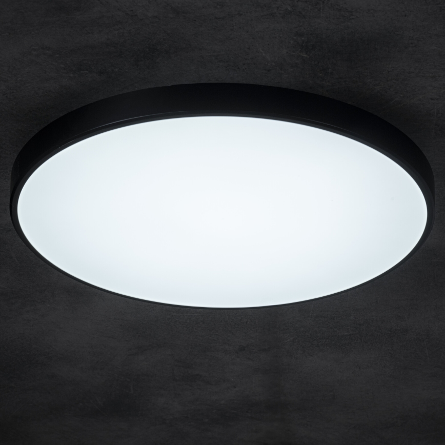 Plafoniera LED dimmerabile PLAFON LED/20W/230V 3000-6500K Wi-Fi nero