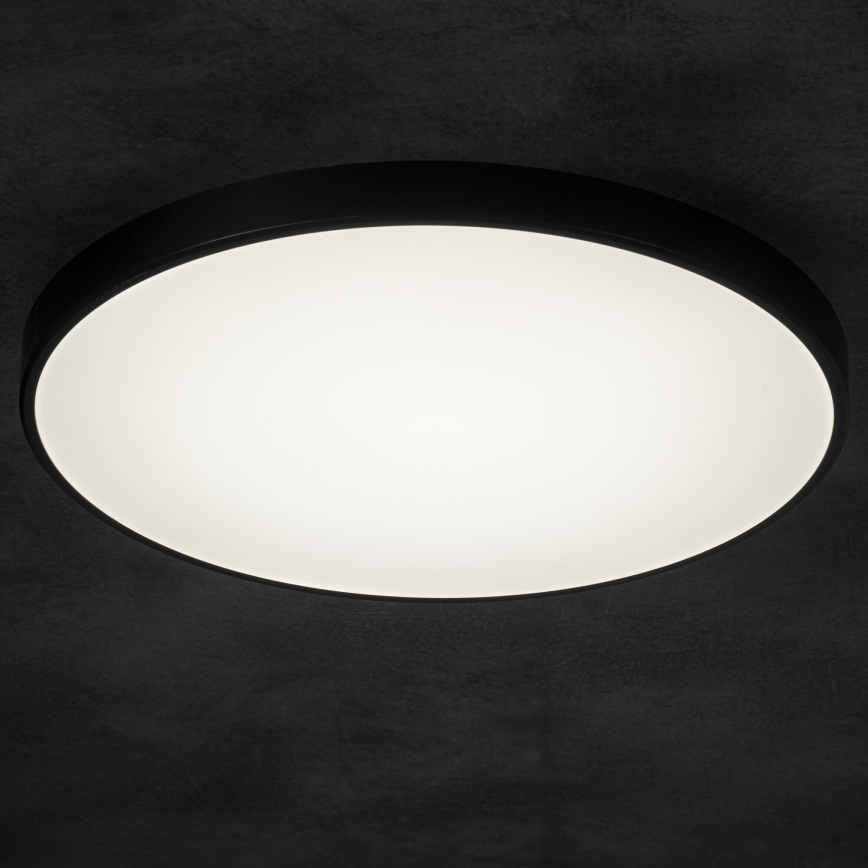 Plafoniera LED dimmerabile PLAFON LED/20W/230V 3000-6500K Wi-Fi nero