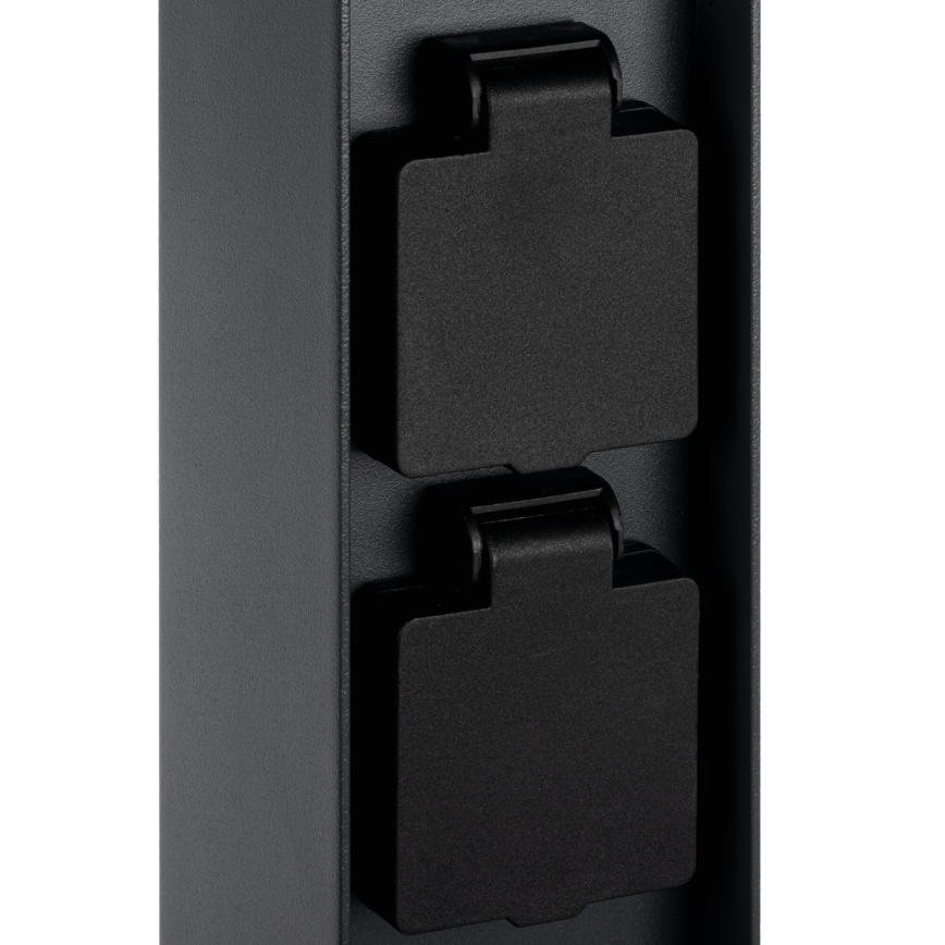 Lampada da esterno con 2 prese DASTEN 1xG9/11W/230V 30 cm IP44 nero
