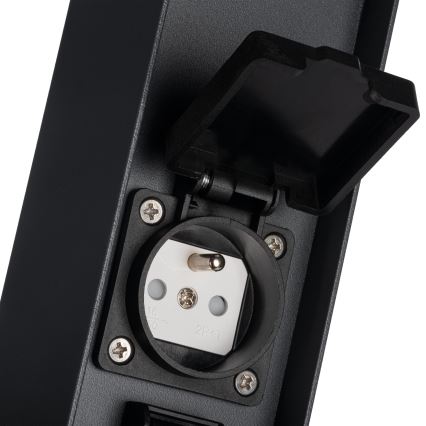 Lampada da esterno con 2 prese DASTEN 1xG9/11W/230V 30 cm IP44 nero