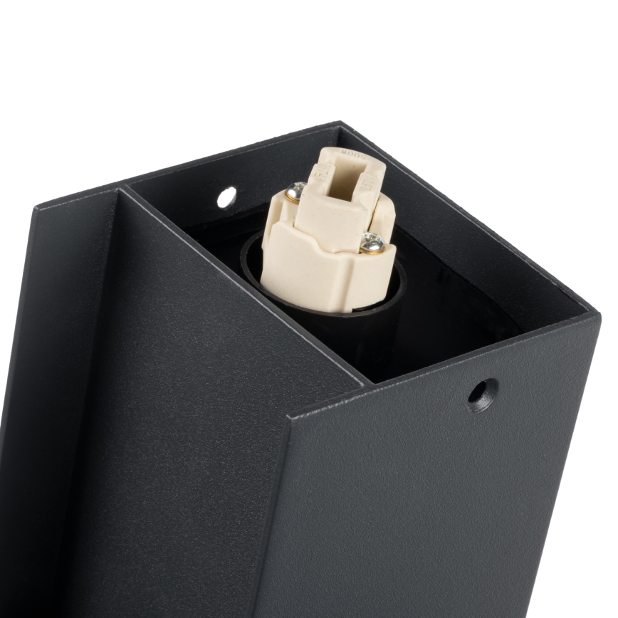 Lampada da esterno DASTEN 1xG9/11W/230V 50 cm IP44 nero
