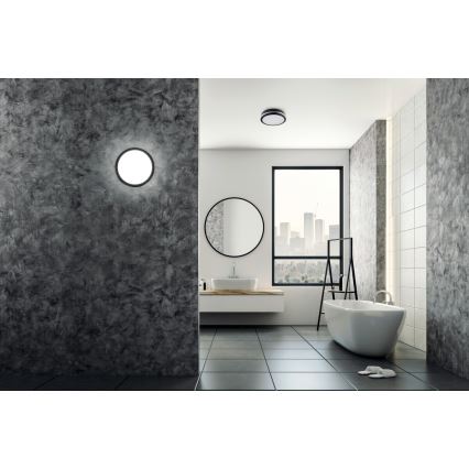 Plafoniera LED da esterno BENO LED/12/18W/230V 3000/3500/4000K IP65 antracite arrotondato