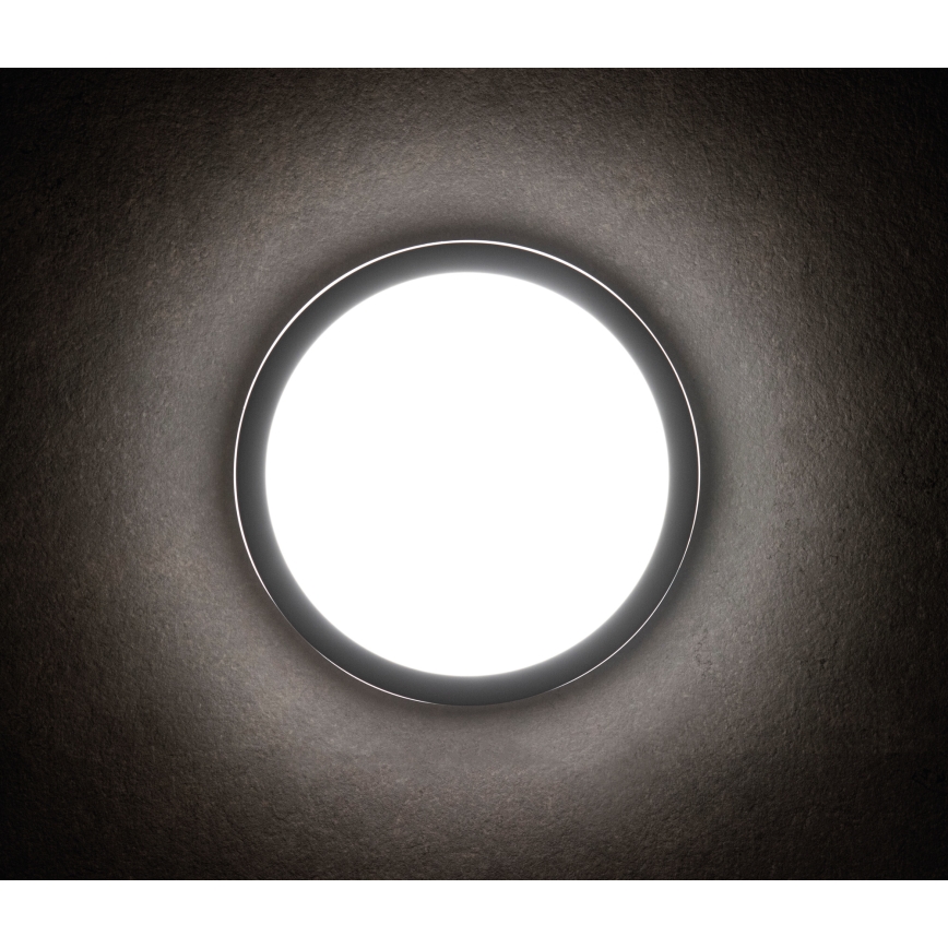 Plafoniera LED da esterno BENO LED/12/18W/230V 3000/3500/4000K IP65 antracite arrotondato