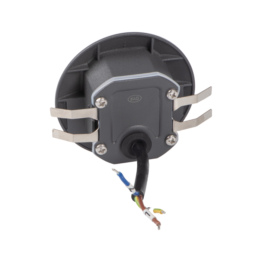 Lampada per scale LED EXIN LED/2,5W/230V 3000K IP65 antracite rotonda
