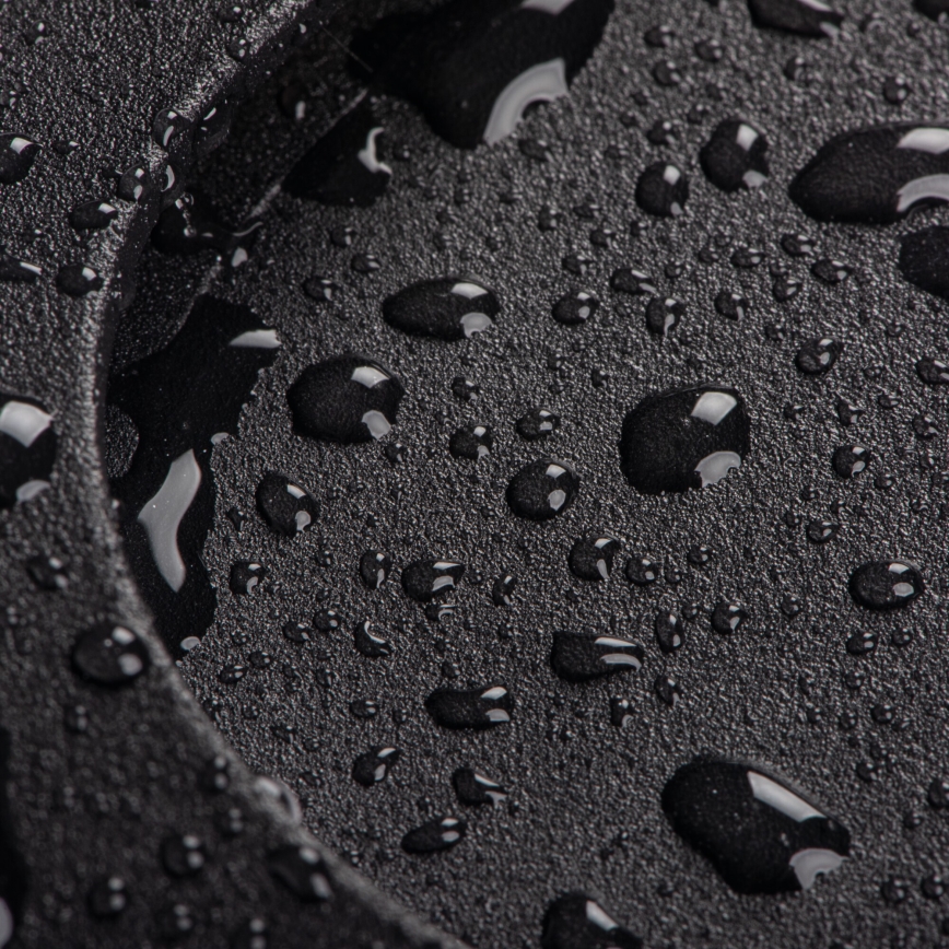 Lampada LED per scale EXIN LED/2,5W/230V 4000K IP65, nera, quadrata