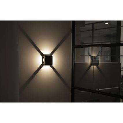 Applique da esterno LED REFAZI LED/6W/230V IP54 antracite