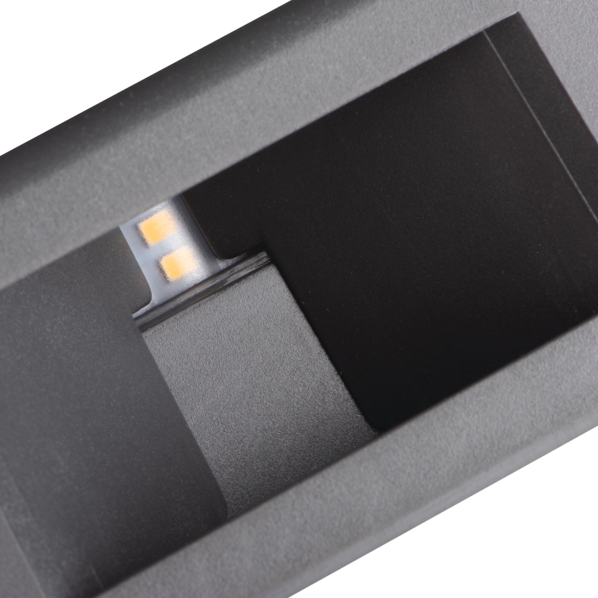 Applique da esterno LED REFAZI LED/6W/230V IP54 antracite