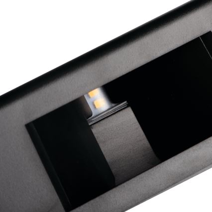 Applique da esterno a LED REFAZI LED/6W/230V IP54 nera