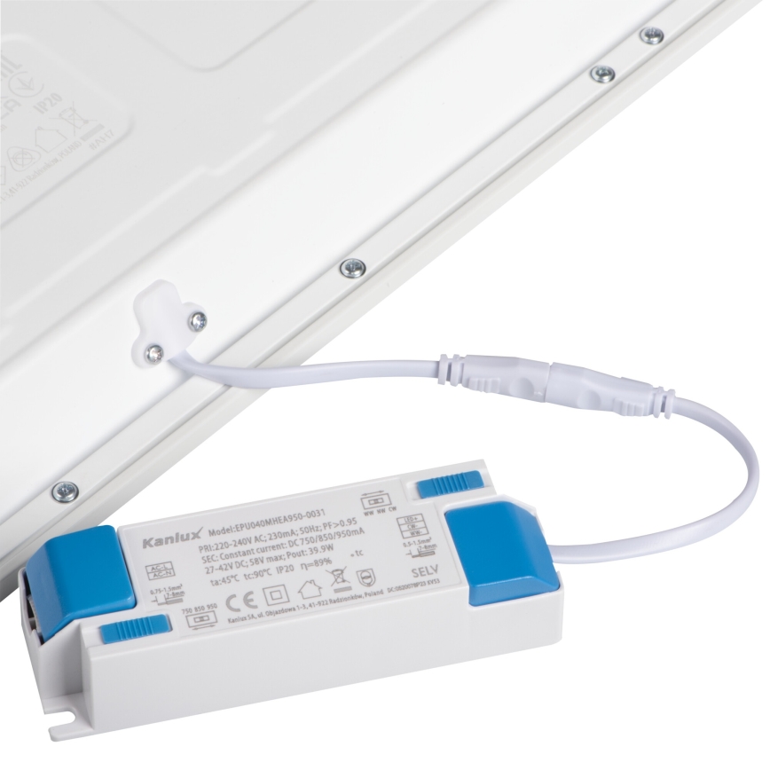 Pannello LED per controsoffitto BLINGO UAIO LED/38W/230V 3000/4000/6500K 120x30 cm CRI 90 UGR19