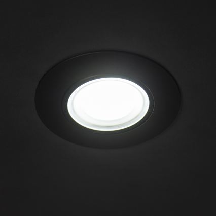 Faretto da incasso LED FIZU/4W/230V 3000/4000/6500K nero