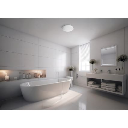 Plafoniera da soffitto per bagno ENELO LED/10W/230V Ø 24 cm IP44