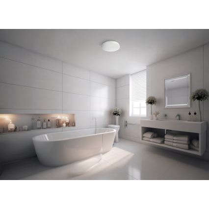 Plafoniera LED per bagno ENELO LED/17W/230V Ø 32 cm IP44