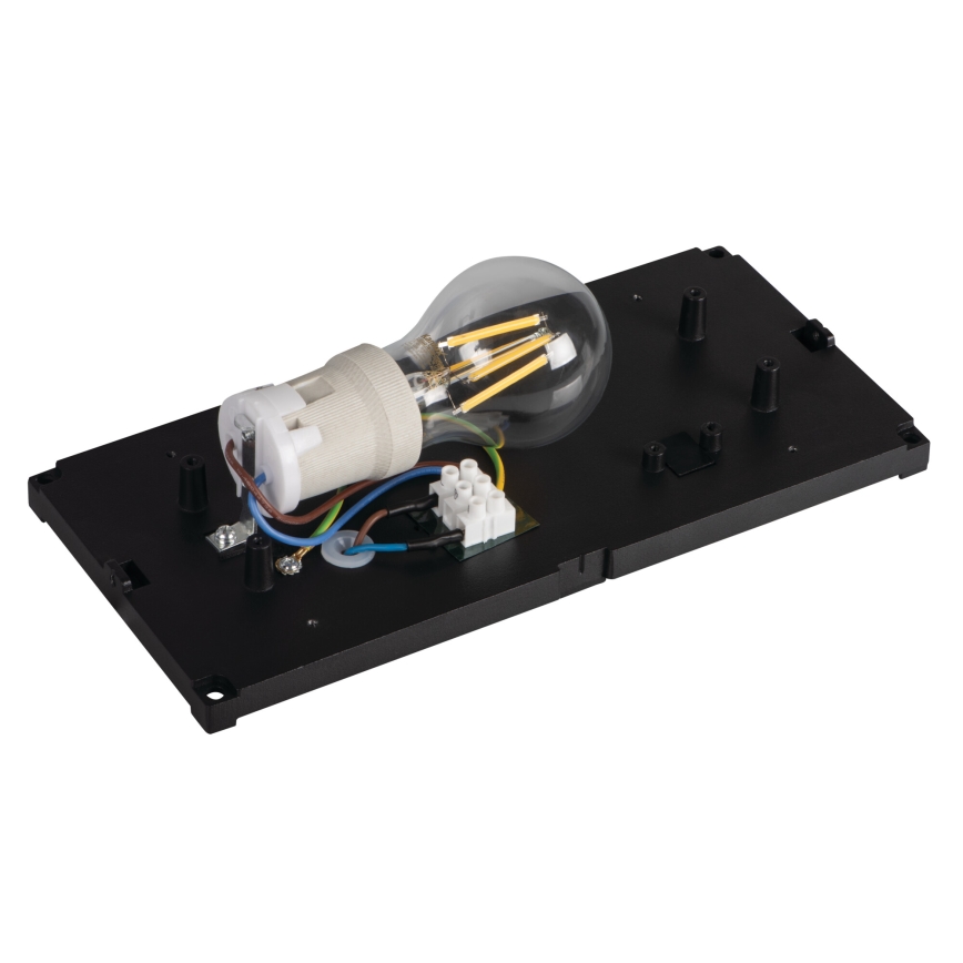 Applique da esterno LERTO 1xE27/15W/230V IP54, nero