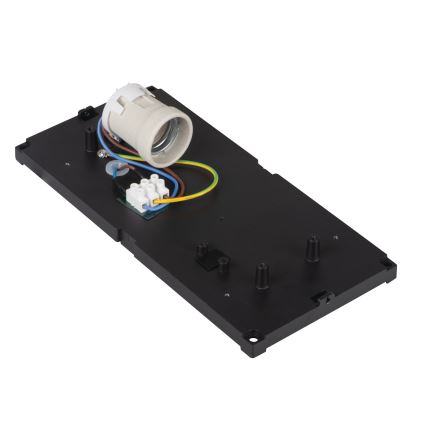 Applique da esterno LERTO 1xE27/15W/230V IP54, nero