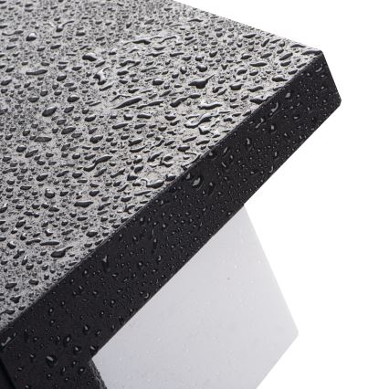 Applique da esterno LED LERTO LED/12W/230V IP54 nera