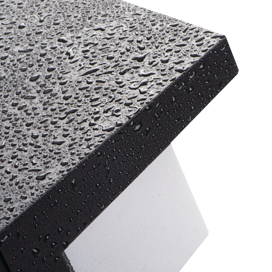 Applique da esterno LED LERTO LED/12W/230V IP54 nera