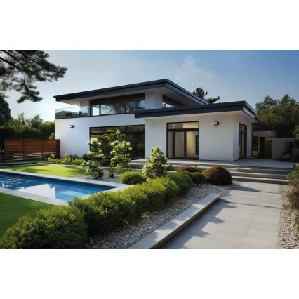 Applique da esterno a LED XERTO LED/20W/230V 3000/4000/6500K IP65 nera