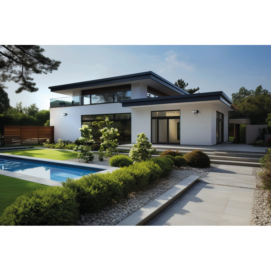 Applique da esterno a LED XERTO LED/20W/230V 3000/4000/6500K IP65 nera